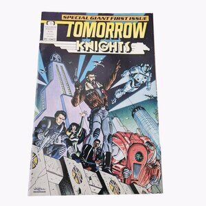 Epic Comics Tomorrow Knights #1 1990 Comic Book Collector Bagged Boarded